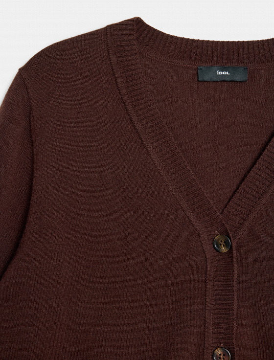 джемпер с коротким рукавом из шерсти и шёлка - цена, описание и отзывы - фото №7