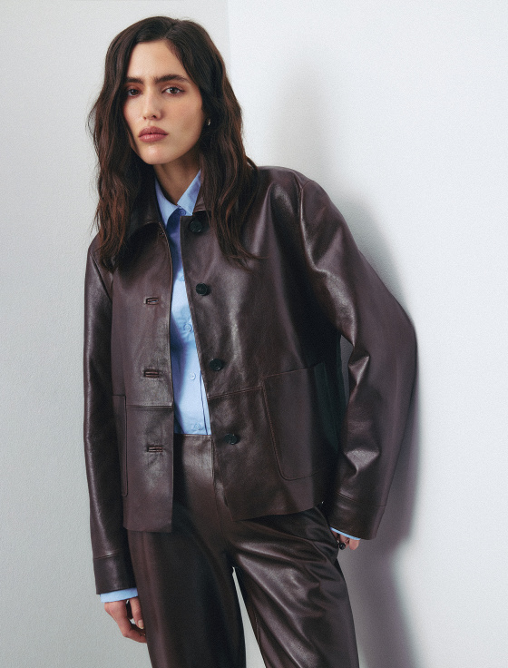 куртка из 100% натуральной кожи - цена, описание и отзывы - фото №3