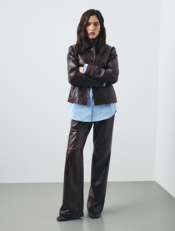 куртка из 100% натуральной кожи - цена, описание и отзывы - фото №6