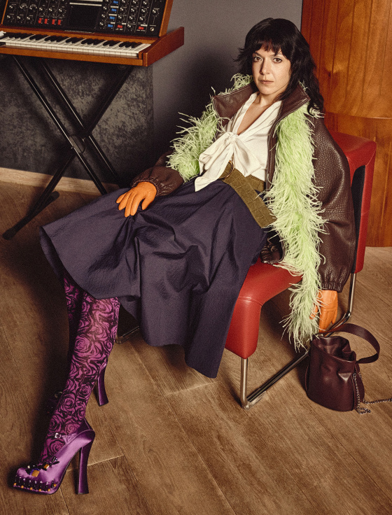 бомбер из 100% натуральной кожи - цена, описание и отзывы - фото №2