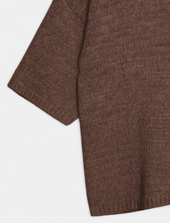 джемпер из хлопка с коротким рукавом - цена, описание и отзывы - фото №9