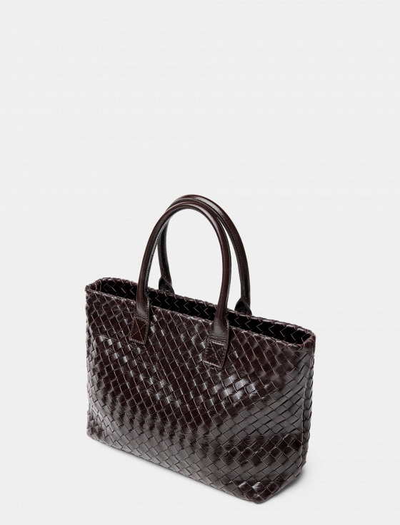 сумка в технике плетения intrecciato - цена, описание и отзывы - фото №2
