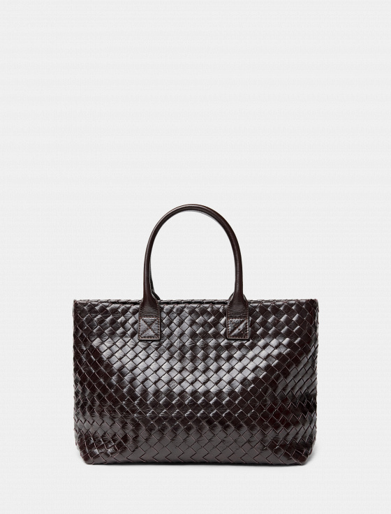 сумка в технике плетения intrecciato - цена, описание и отзывы - фото №3
