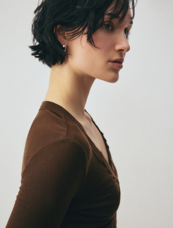 лонгслив из тенсела и шерсти - цена, описание и отзывы - фото №4