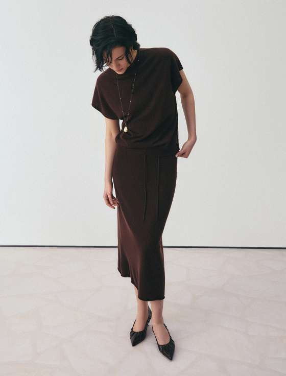 джемпер из шерсти и шёлка с коротким рукавом - цена, описание и отзывы - фото №4