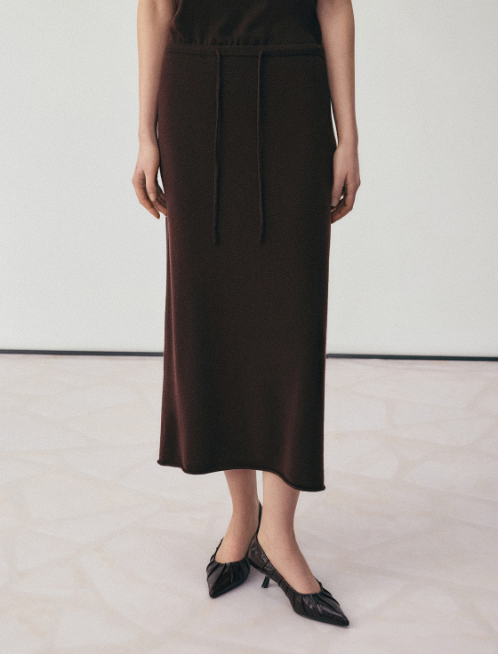 юбка миди из шерсти и шёлка - цена, описание и отзывы - фото №3
