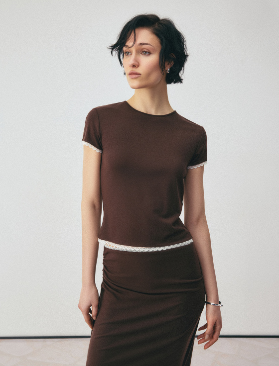 футболка из тенсела и шерсти - цена, описание и отзывы - фото №2