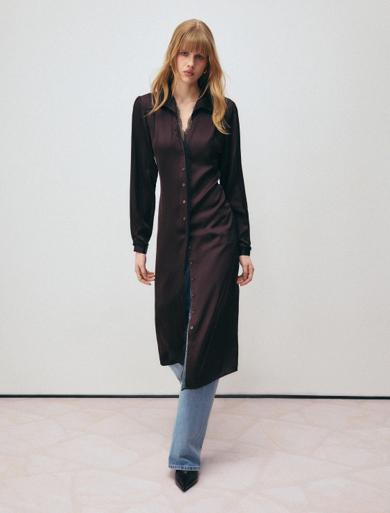 платье миди из 100% вискозы - цена, описание и отзывы - фото №1