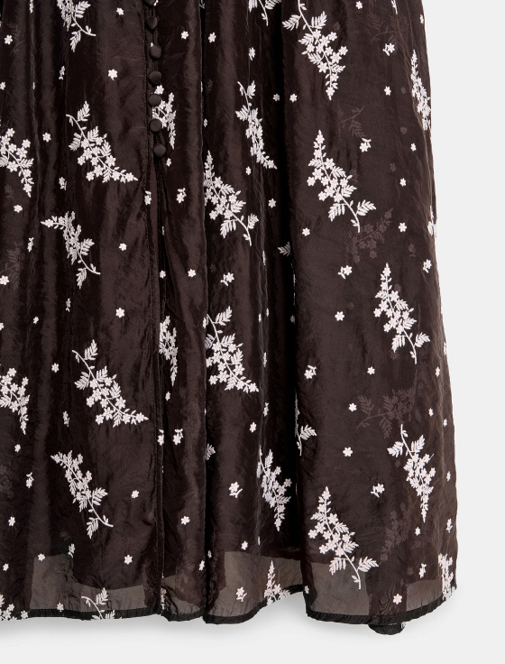 платье миди с цветочным принтом - цена, описание и отзывы - фото №3