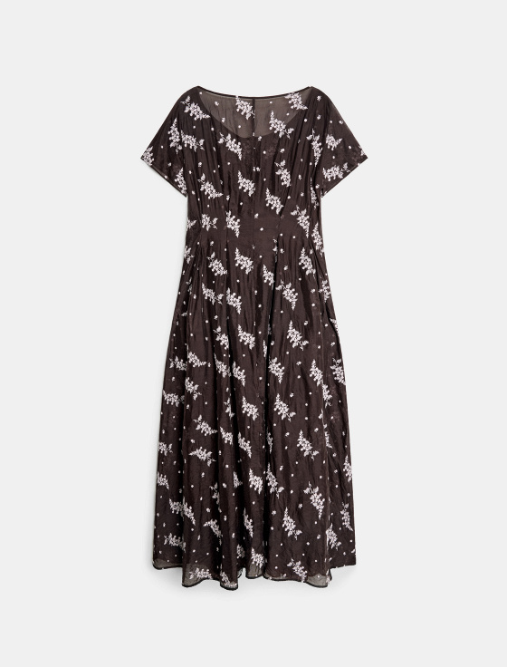 платье миди с цветочным принтом - цена, описание и отзывы - фото №2