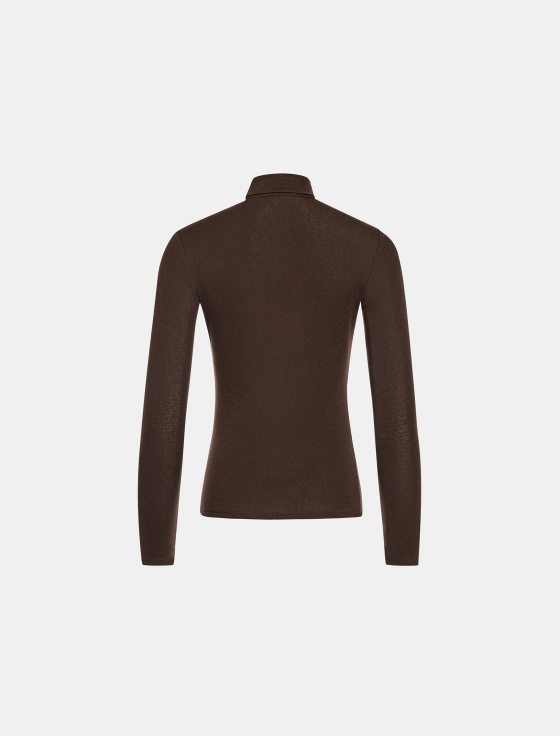 водолазка из тенсела и шерсти - цена, описание и отзывы - фото №2