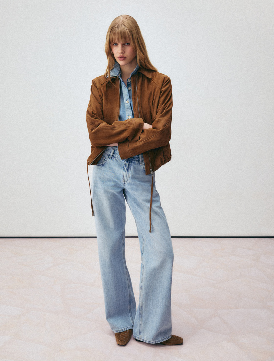 бомбер из натуральной замши - цена, описание и отзывы - фото №7