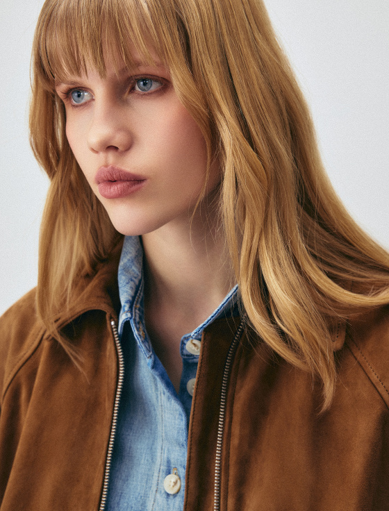 бомбер из натуральной замши - цена, описание и отзывы - фото №8