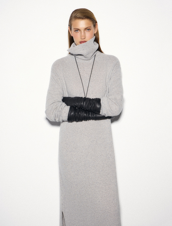 платье макси из 100% шерсти - цена, описание и отзывы - фото №3