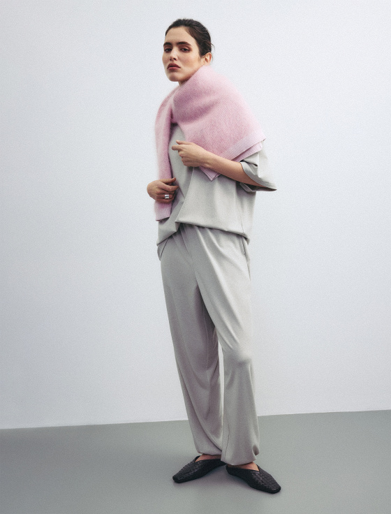 футболка из тенсела и шерсти - цена, описание и отзывы - фото №3