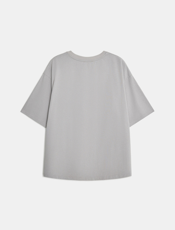 футболка из хлопка с принтом - цена, описание и отзывы - фото №3