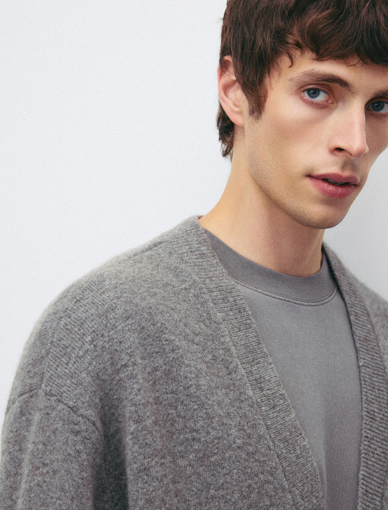 кардиган из смесовой шерсти - цена, описание и отзывы - фото №6