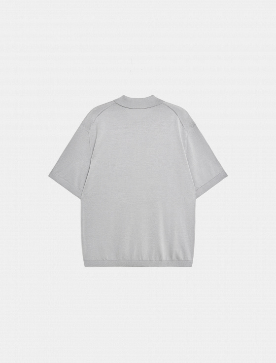 поло из хлопка и шёлка - цена, описание и отзывы - фото №5