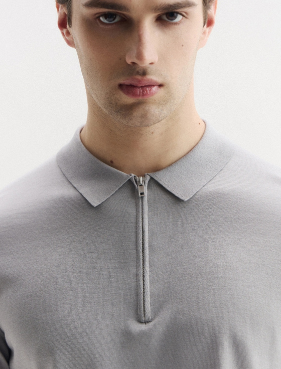 поло из хлопка и шёлка - цена, описание и отзывы - фото №4