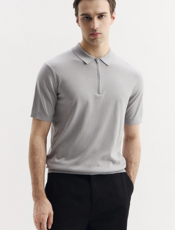 поло из хлопка и шёлка - цена, описание и отзывы - фото №2