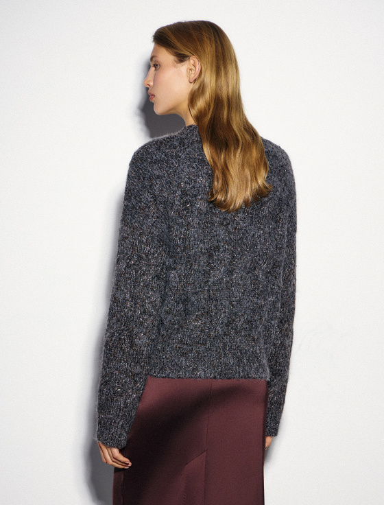 джемпер из фактурной шерсти - цена, описание и отзывы - фото №4