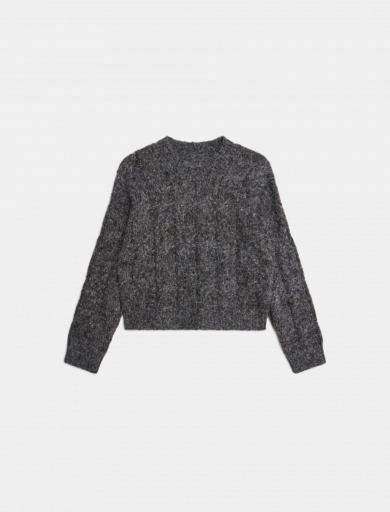 джемпер из фактурной шерсти - цена, описание и отзывы - фото №1