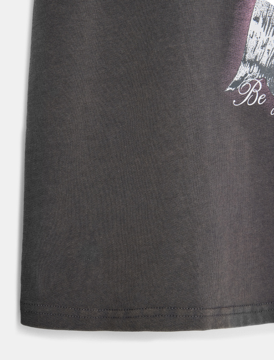 футболка из хлопка с принтом - цена, описание и отзывы - фото №5