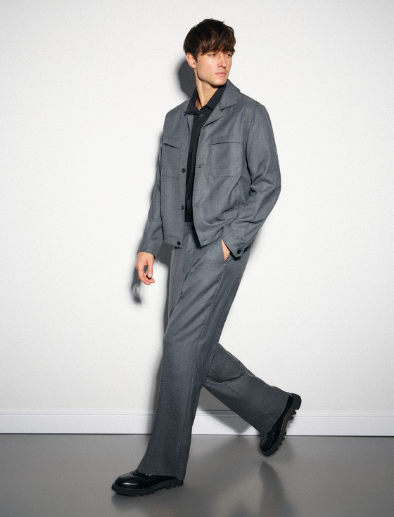 рубашка из смесовой шерсти - цена, описание и отзывы - фото №3