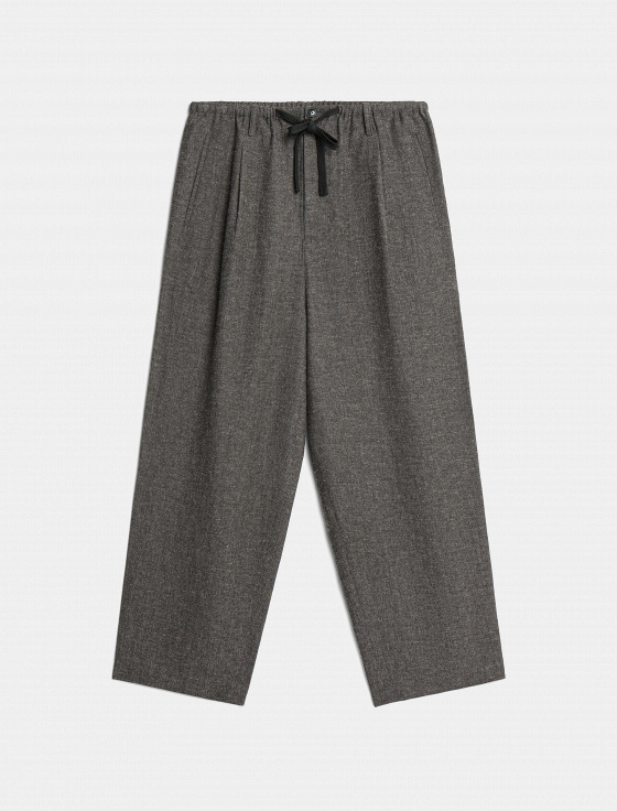 брюки из хлопка, льна и шерсти - цена, описание и отзывы - фото №1