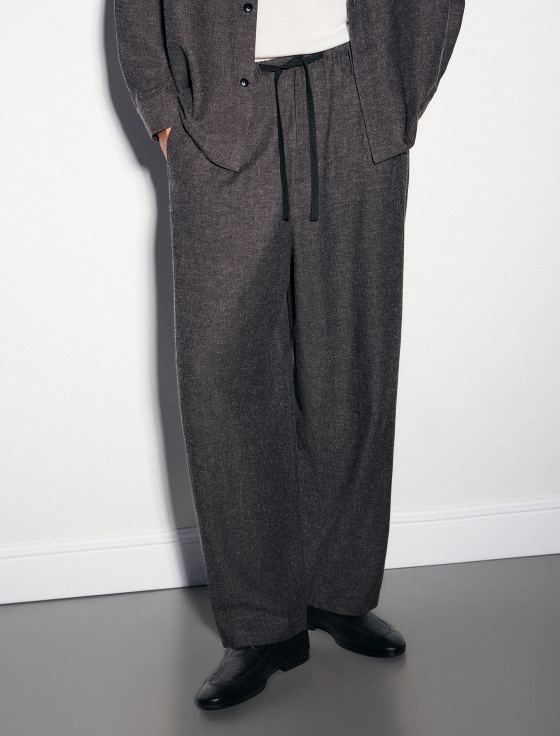 брюки из хлопка, льна и шерсти - цена, описание и отзывы - фото №3