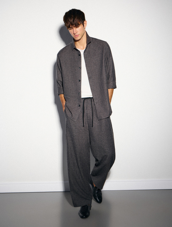 брюки из хлопка, льна и шерсти - цена, описание и отзывы - фото №2