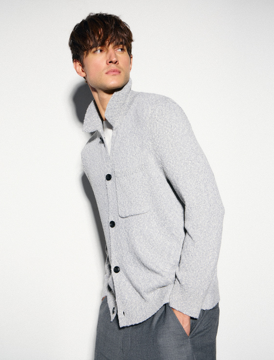 кардиган с отложным воротом - цена, описание и отзывы - фото №4