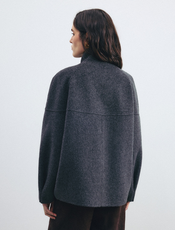 пальто из шерсти double face - цена, описание и отзывы - фото №4