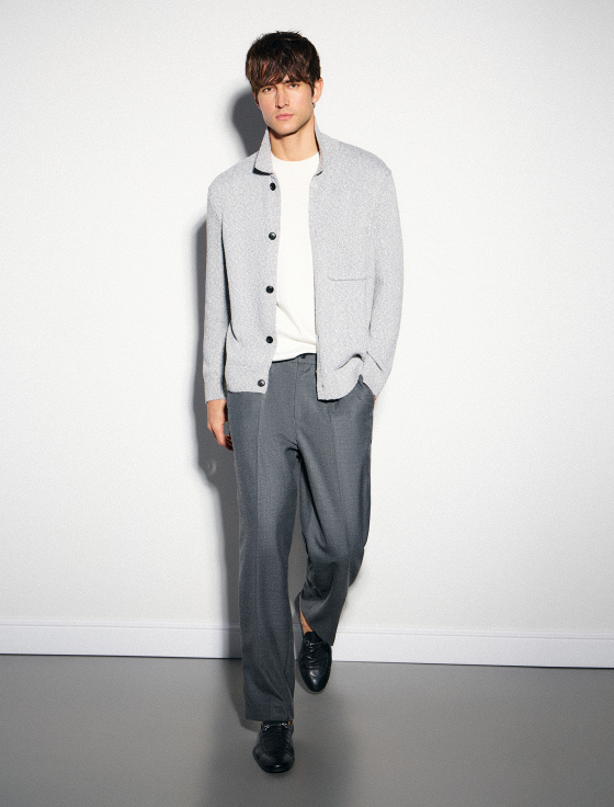 кардиган с отложным воротом - цена, описание и отзывы - фото №6