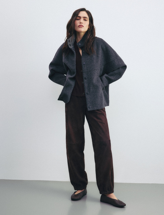 пальто из шерсти double face - цена, описание и отзывы - фото №6