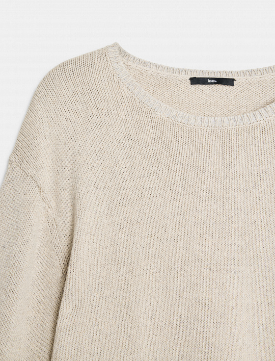 джемпер из хлопка и шелка - цена, описание и отзывы - фото №5