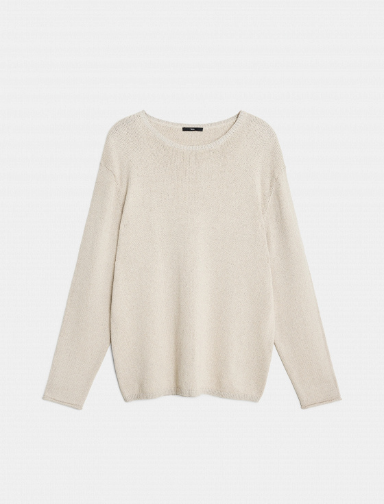 джемпер из хлопка и шелка - цена, описание и отзывы - фото №1