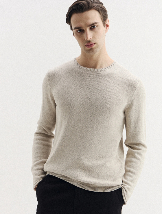 джемпер из хлопка и шелка - цена, описание и отзывы - фото №2