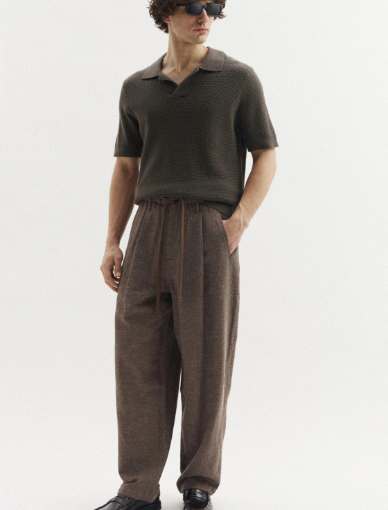 брюки из шерсти и льна - цена, описание и отзывы - фото №3