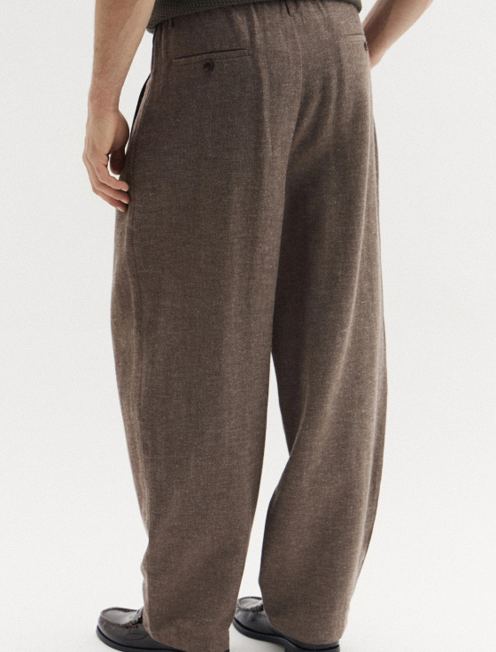 брюки из шерсти и льна - цена, описание и отзывы - фото №4