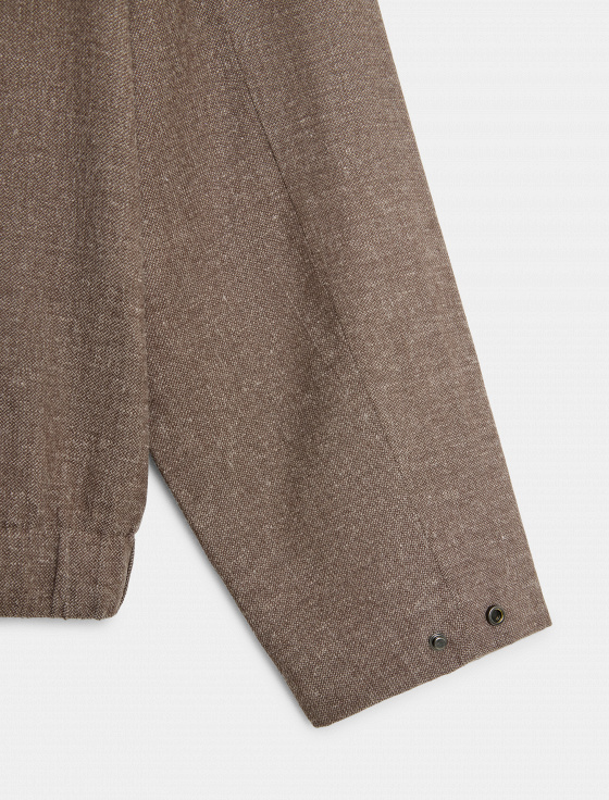 бомбер из смесовой шерсти - цена, описание и отзывы - фото №5