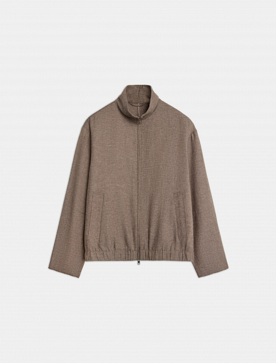 бомбер из смесовой шерсти - цена, описание и отзывы - фото №1