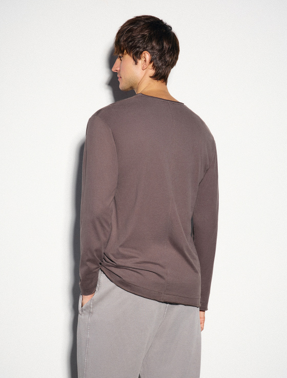 лонгслив из 100% хлопка - цена, описание и отзывы - фото №4