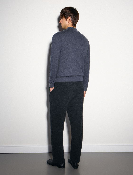 брюки из фактурной шерсти - цена, описание и отзывы - фото №3