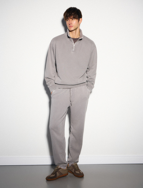 брюки-джоггеры из 100% хлопка - цена, описание и отзывы - фото №1