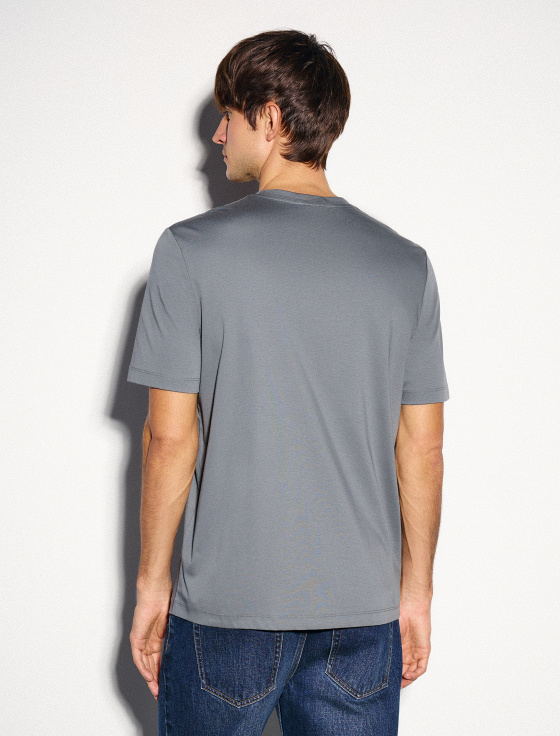 футболка из 100% мерсеризованного хлопка - цена, описание и отзывы - фото №4
