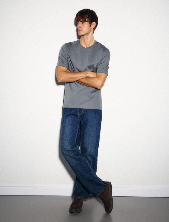 футболка из 100% мерсеризованного хлопка - цена, описание и отзывы - фото №3