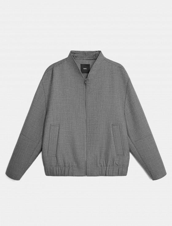 бомбер из смесовой шерсти - цена, описание и отзывы - фото №1