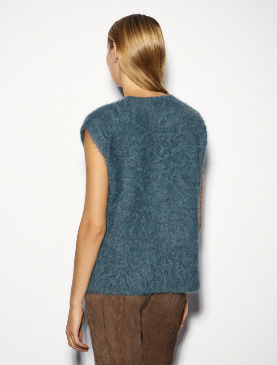 жилет из шерсти альпака - цена, описание и отзывы - фото №5
