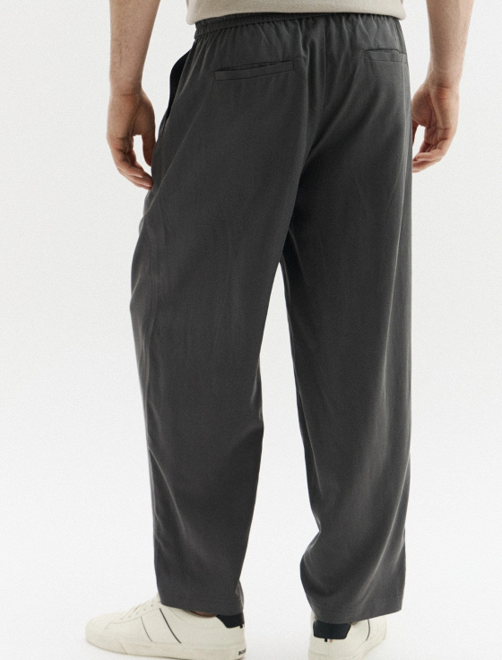 брюки из лиоцелла и льна - цена, описание и отзывы - фото №2